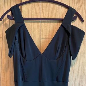 ABS Allen Schwartz Black Mermaid Dress